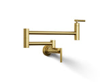 Wall-mount pot filler