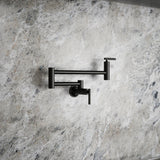 Wall-mount pot filler