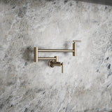 Wall-mount pot filler