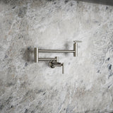 Wall-mount pot filler