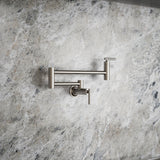 Wall-mount pot filler
