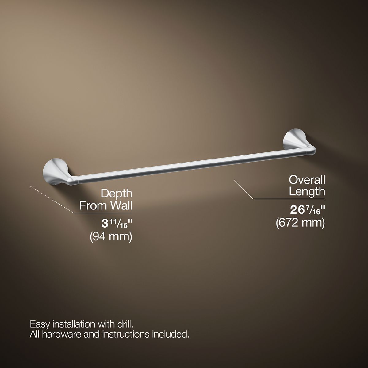 Buckley™ 24" towel bar