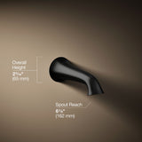 Buckley™ Wall-mount bath spout
