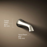 Buckley™ Wall-mount bath spout