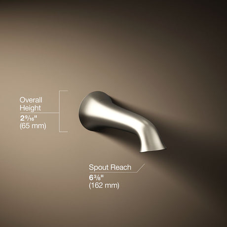 Buckley™ Wall-mount bath spout