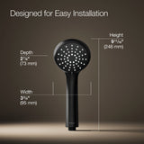 Bellera™ Three-function handshower, 2.5 gpm