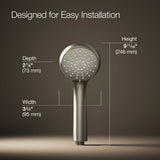 Bellera™ Three-function handshower, 2.5 gpm