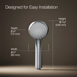 Bellera™ Three-function handshower, 2.5 gpm
