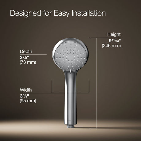 Bellera™ Three-function handshower, 2.5 gpm