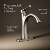 Buckley™ Single-handle bathroom sink faucet, 1.2 gpm