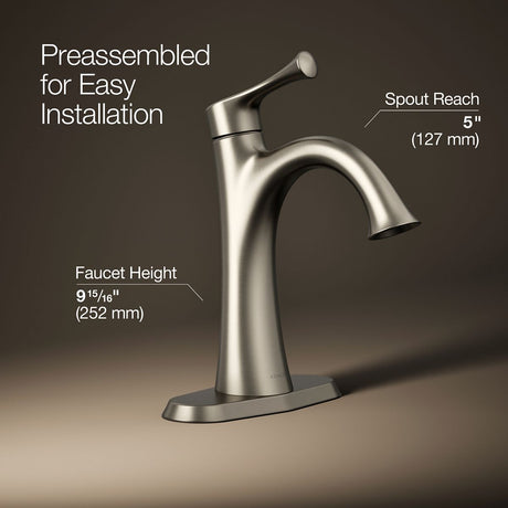 Buckley™ Single-handle bathroom sink faucet, 1.0 gpm