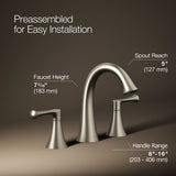 Buckley™ Widespread bathroom sink faucet, 1.2 gpm