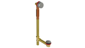 BRASS OFFSET FILL&DRAIN™ WASTE & OVERFLOW CLICKER® EXTENDED (360-5FDQ-20BN)