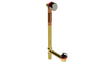 BRASS OFFSET FILL&DRAIN™ WASTE & OVERFLOW CLICKER® EXTENDED (360-5FDQ-20POLN)
