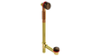 BRASS OFFSET FILL&DRAIN™ WASTE & OVERFLOW CLICKER® EXTENDED (360-5FDQ-20VB)
