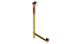 BRASS OFFSET FILL&DRAIN™ WASTE & OVERFLOW CLICKER® EXTENDED (360-5FDQ-27BCP)