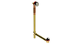 BRASS OFFSET FILL&DRAIN™ WASTE & OVERFLOW CLICKER® EXTENDED (360-5FDQ-27POLN)