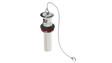 2 piece 1-1/4” Lav Drain w/ Plug & Chain (3600)