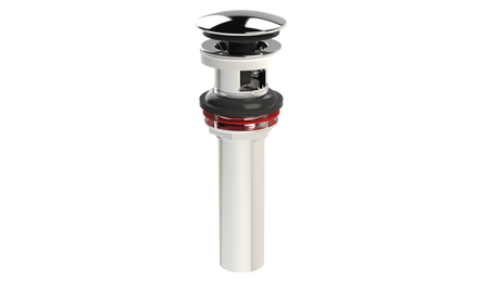 2 piece 1-1/4" Lav Drain w/ Clicker® and Mushroom Top (3600Q-MBCP)
