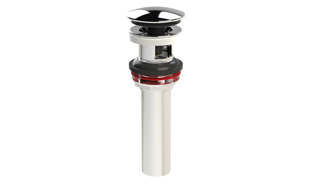 2 piece 1-1/4" Lav Drain w/ Clicker® and Mushroom Top (3600Q-MBCP)