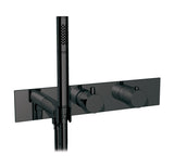 3/4" thermostatic 2-way shower valve with hand shower - TRIM ONLY