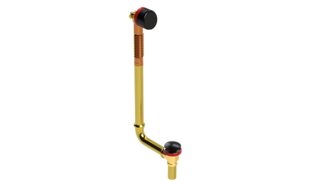 BRASS DIRECT FILL&DRAIN™ WASTE & OVERFLOW CLICKER® EXTENDED (360D-5FDQ-20MBL)