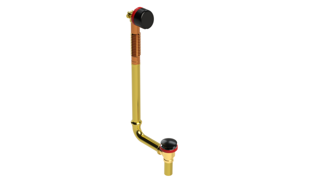 BRASS DIRECT FILL&DRAIN™ WASTE & OVERFLOW CLICKER® EXTENDED (360D-5FDQ-20MBL)