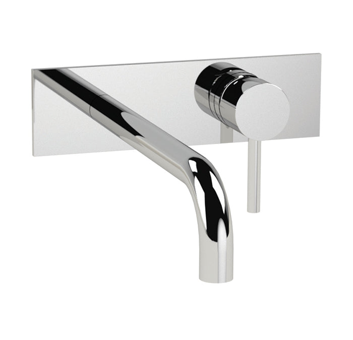 Wall mount basin faucet