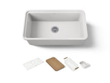 Audrine™ by Studio McGee 33" undermount single-bowl workstation kitchen sink