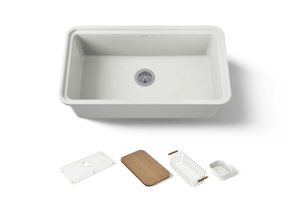 Audrine™ by Studio McGee 33" undermount single-bowl workstation kitchen sink