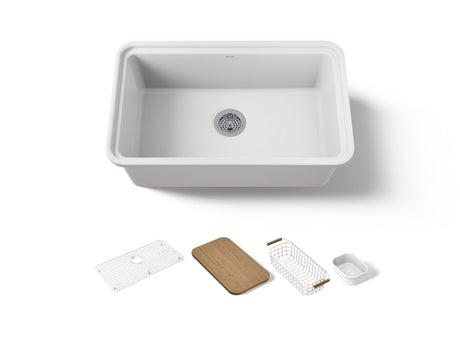 Audrine™ by Studio McGee 30" undermount single-bowl workstation kitchen sink
