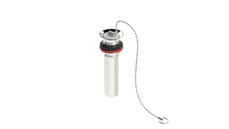 1 piece 1-1/4” Lav Drain w/ Plug & Chain (3636)