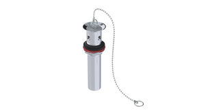 1 piece 1-1/4” Lav Drain w/ Plug & Chain (3697)