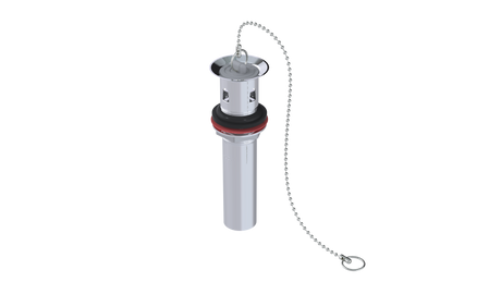1 piece 1-1/4” Lav Drain w/ Plug & Chain (3697)