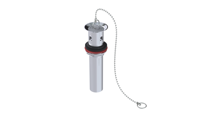 1 piece 1-1/4” Lav Drain w/ Plug & Chain (3697)