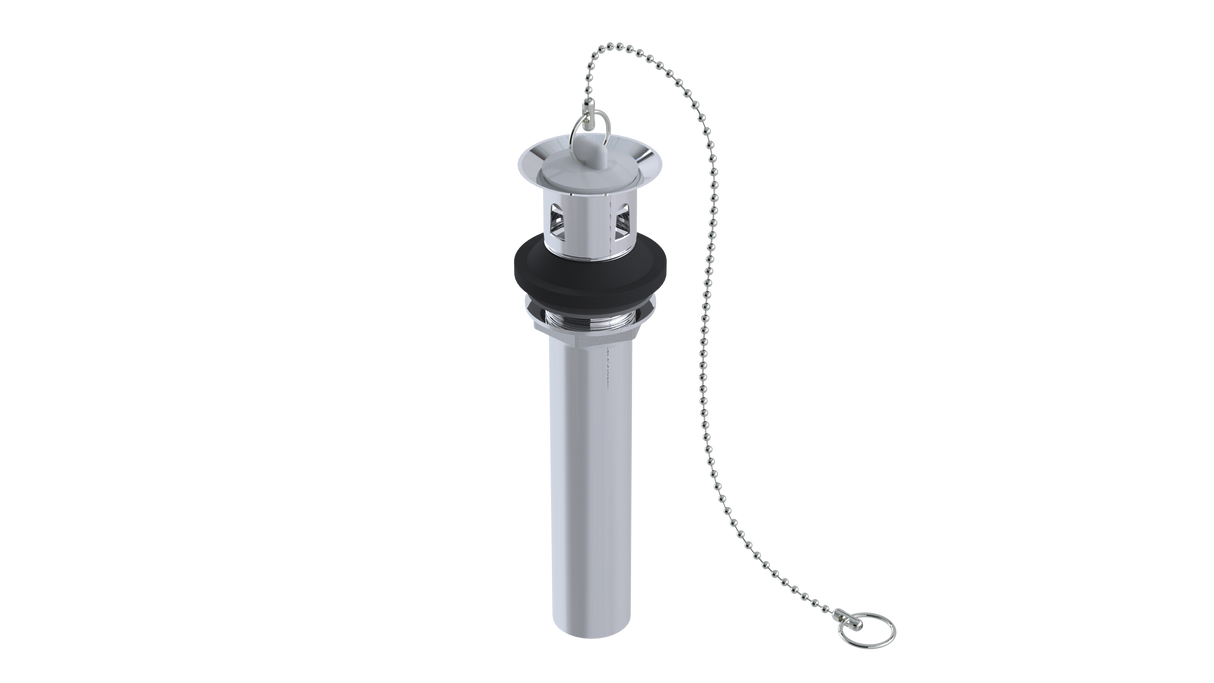 1 piece 1-1/4" Lav Drain w/ Plug & Chain (OK2324)