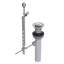 1 piece 1-1/4” Lav Drain w/ Mechanical Pop-up (3698P)