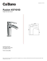 Single hole basin faucet