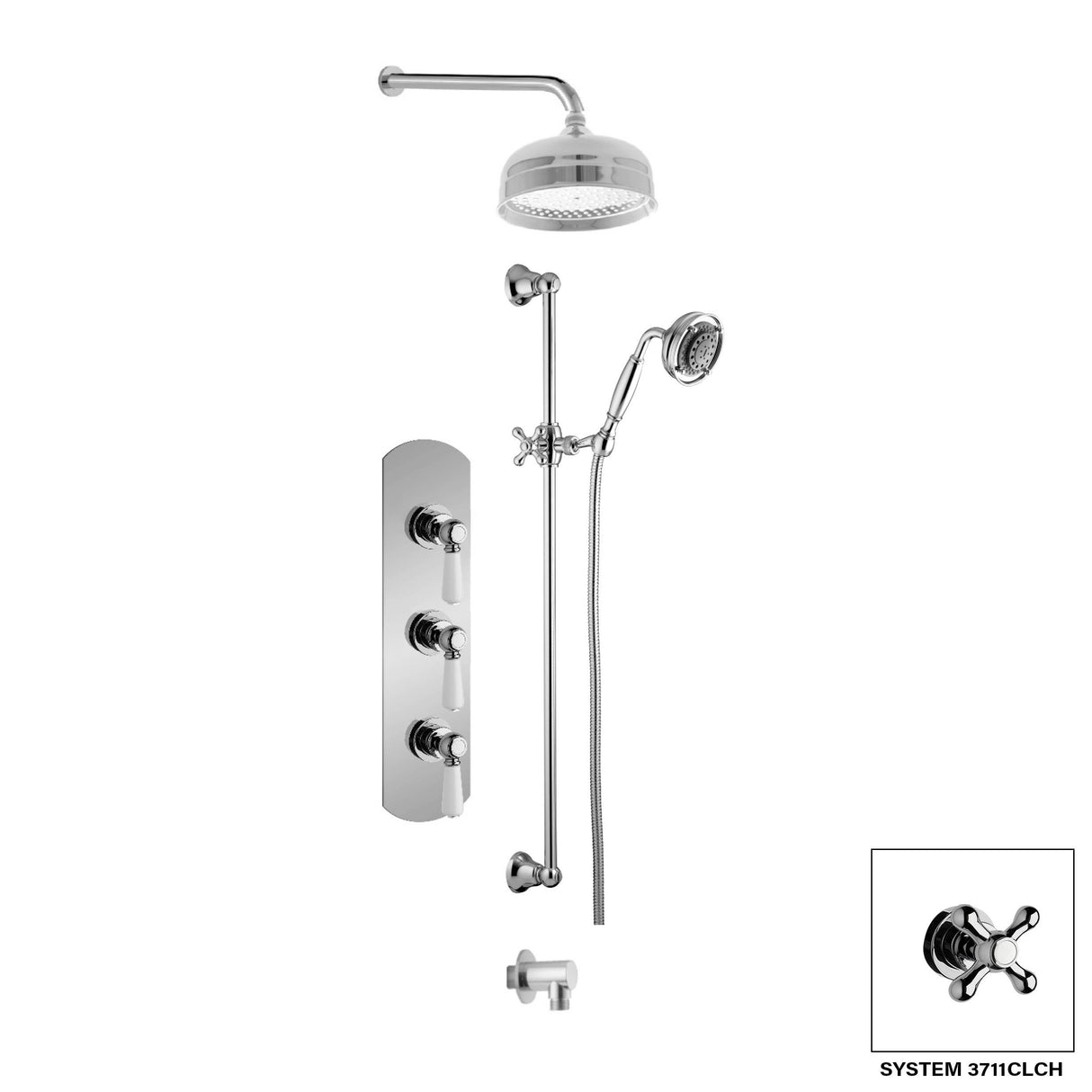 Colonial Shower System 3711CXCH