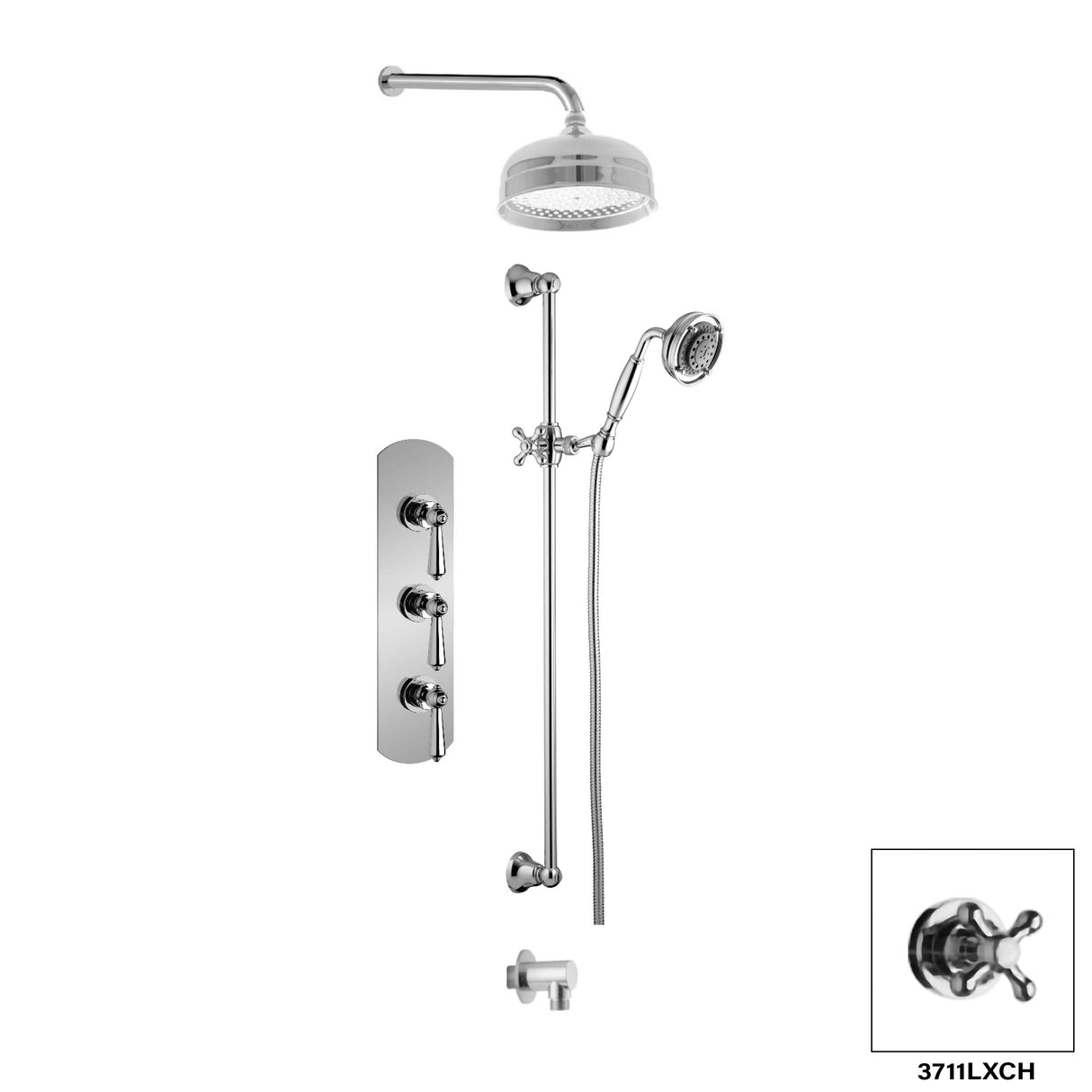 London Shower System 3711LX