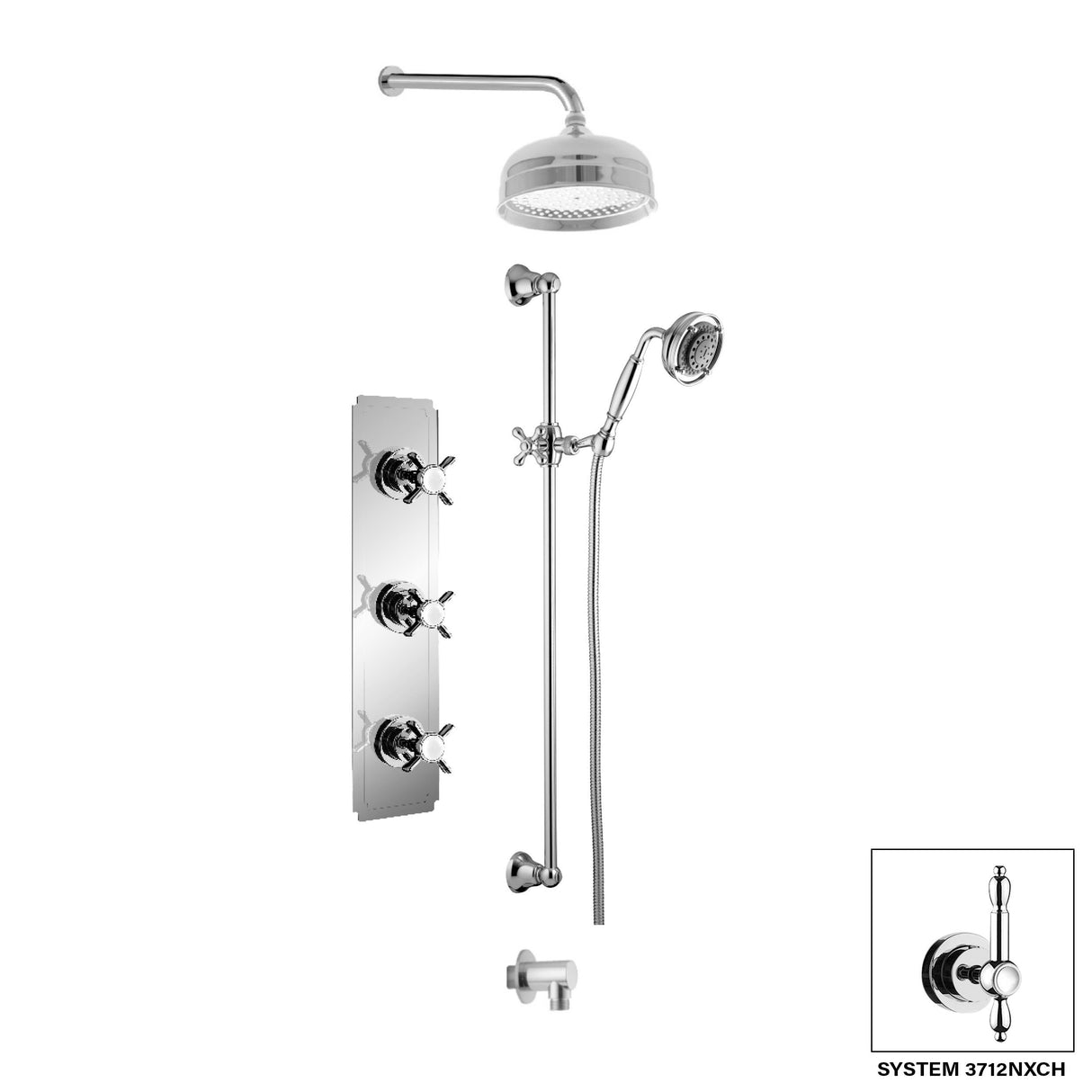 Shower System - Nostalgia 3712NX