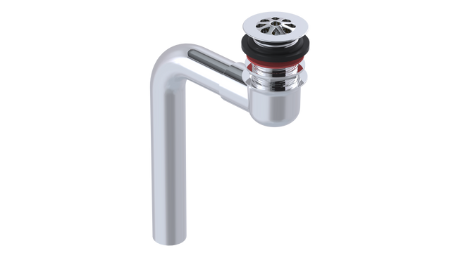 1-1/4" Offset Lav Drain with Daisy Grid (3737WC)
