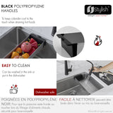 STYLISH Stainless Steel Workstation Colander