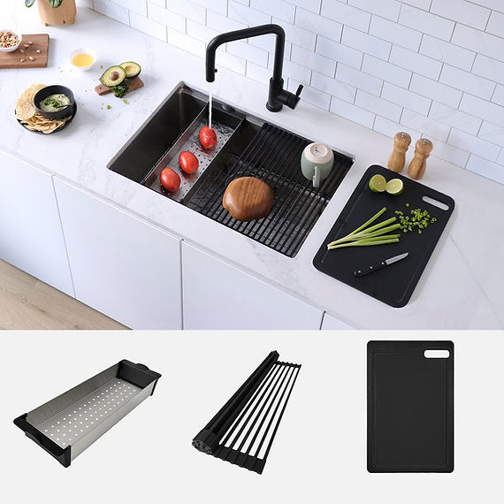 Workstation Black Accessories Kit For Versa Series A-918KIT