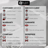 STYLISH 31 inch Double Bowl Undermount Stainless Steel Kitchen Sink