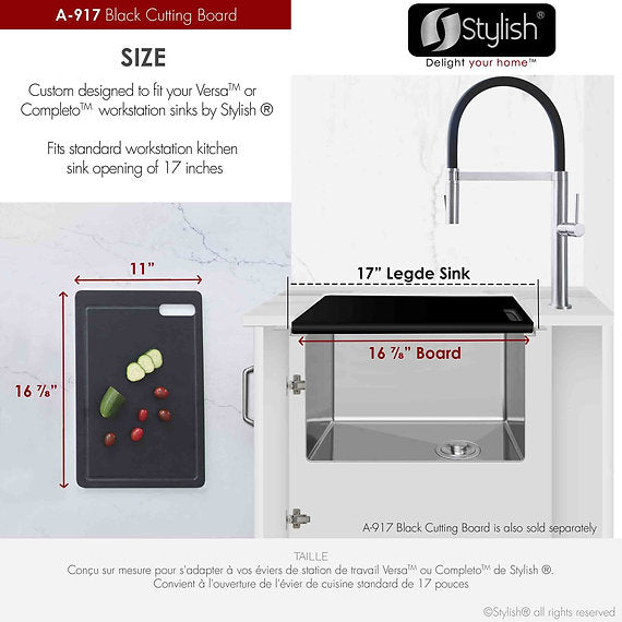 Workstation Black Accessories Kit For Versa Series A-918KIT