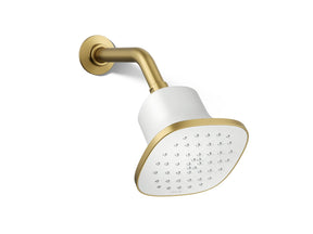 Cinq® Square single-function filtered showerhead, 2.5 gpm