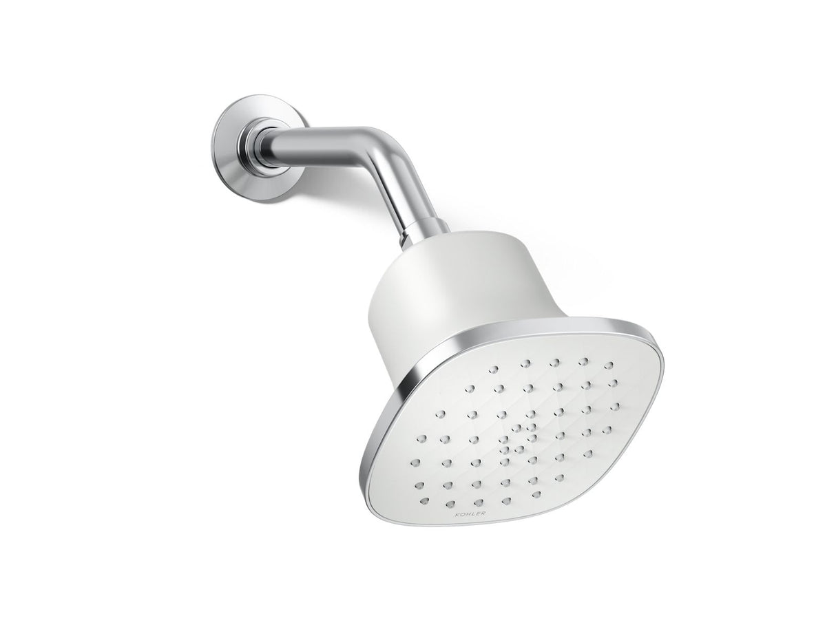 Cinq® Square single-function filtered showerhead, 2.5 gpm