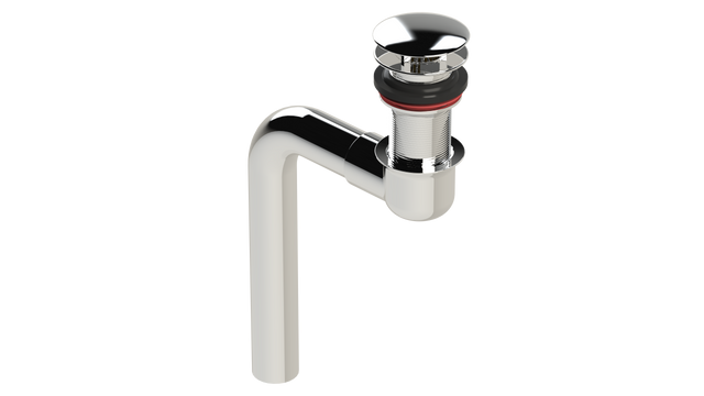 1-1/4" Offset Lav Drain with Mushroom Cover (3783WC-ECP)