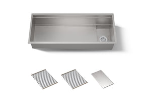Synthos™ 45-3/4" undermount single-bowl kitchen sink